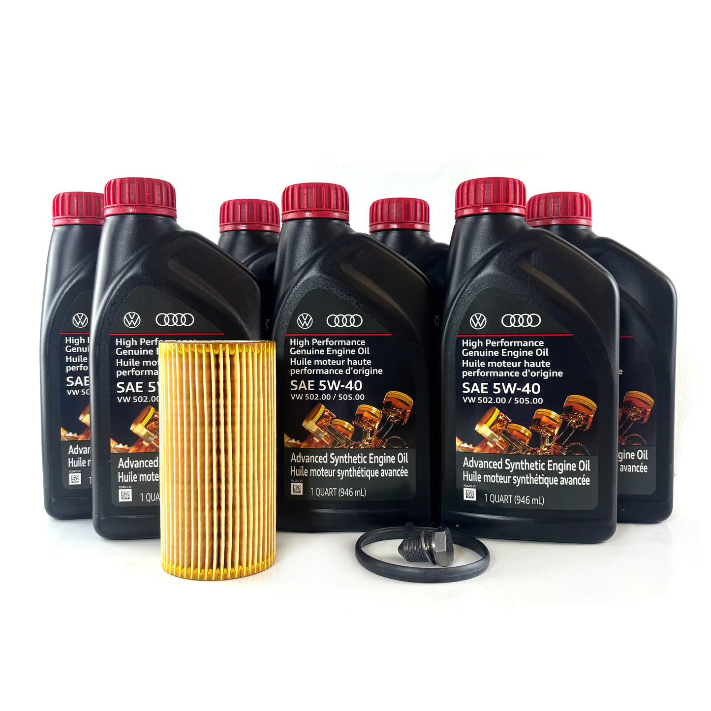 Genuine VW/Audi | Oil Change Kit 5W-40 | Audi TTRS (8J) 2012-2013