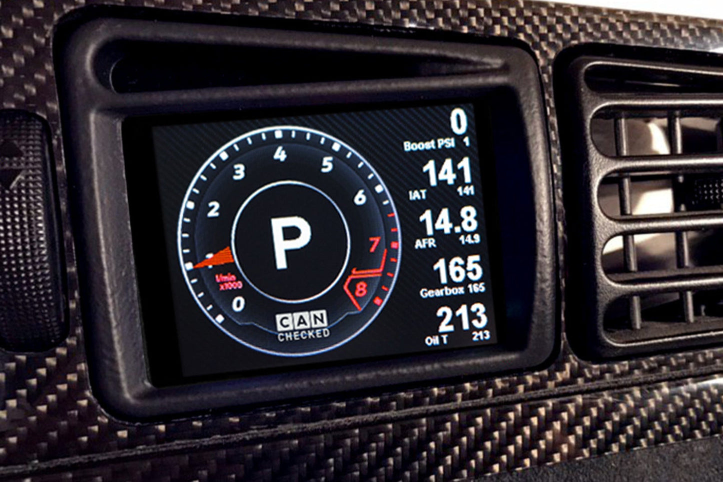 CANchecked VW Corrado Facelift MFD28 Multi Function Display | 2.8" Gen2 (LHD)