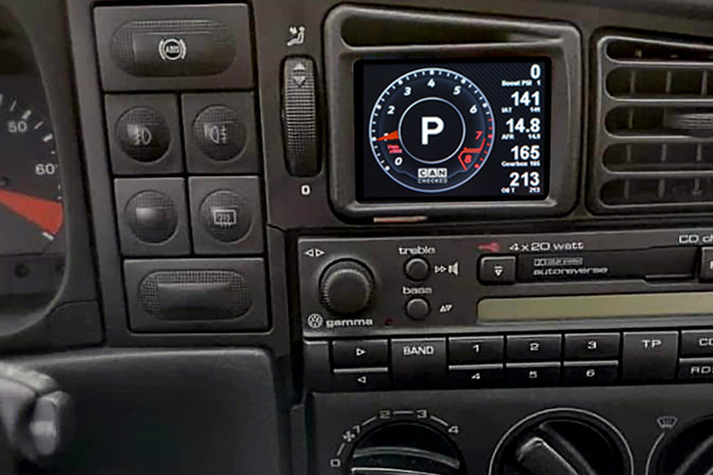 CANchecked VW Corrado Facelift MFD28 Multi Function Display | 2.8" Gen2 (LHD)