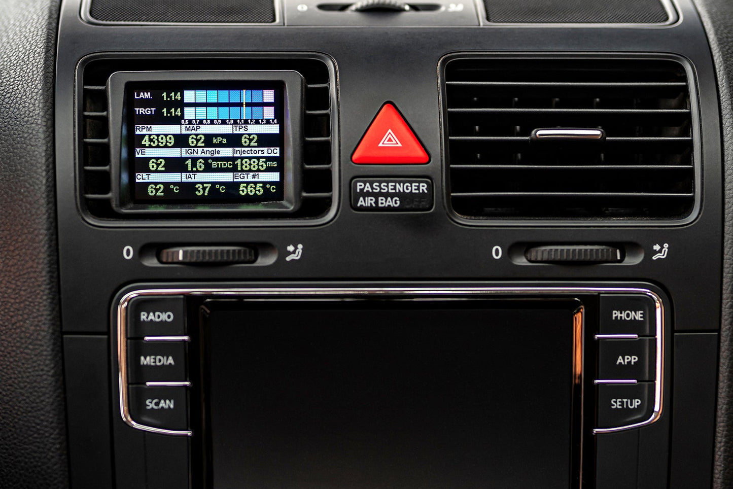 CANchecked VW MK5 Golf MFD28 Multi Function Display | 2.8" Gen2 (LHD/RHD)