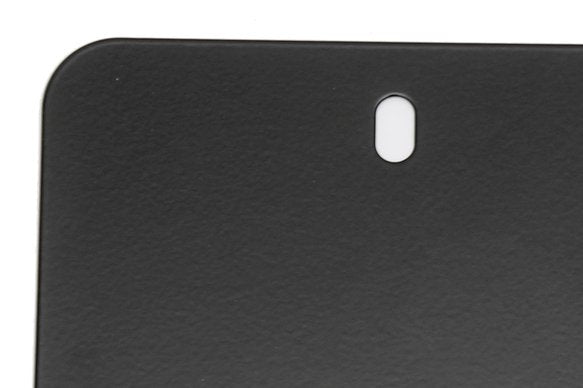 Dinan Marque Plate - Black Stainless Steel - Centered Logo
