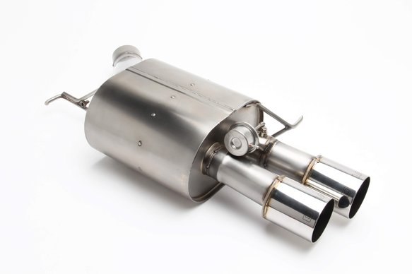 Dinan Free Flow Axle-Back Exhaust - 2012-2019 BMW M6 Stainless Steel - Polished Tips - F06/F12/F13