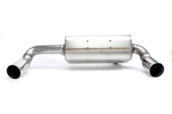 Dinan Free Flow Axle-Back Exhaust - 2017-2021 BMW M240i Stainless Steel - Polished Tips - F22/F23