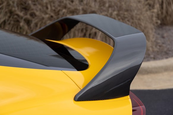 Dinan High-Rise Rear Spoiler - 2020-2025 Toyota GR Supra Carbon Fiber - A90/A91