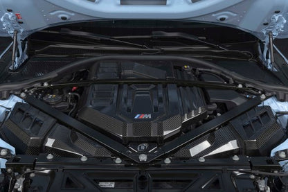 Dinan Gloss Carbon Fiber Engine Cover - 2021-2025 BMW M2/M3/M4 Gloss Carbon Fiber - G80/G82/G87