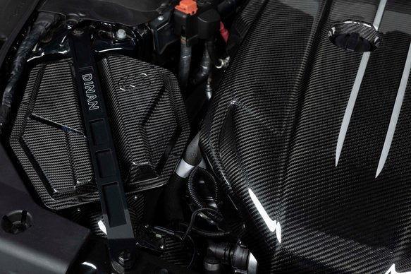 Dinan Cold Air Intake - 2020-2025 Toyota GR Supra 3.0 & 2020-2025 BMW Z4 M40i Semi-Open - Carbon Fiber - A90/A91/G29