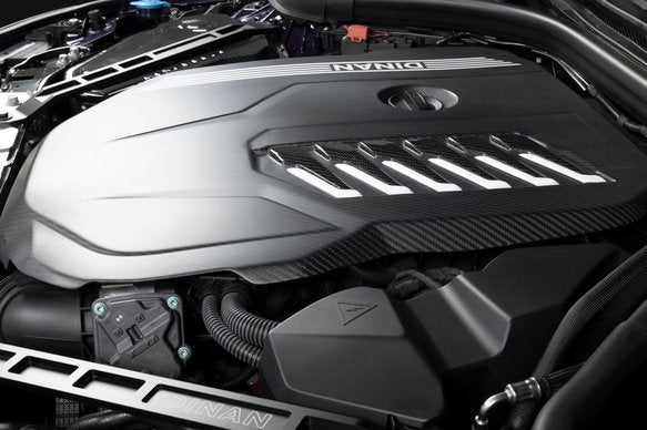 Dinan Matte Carbon Fiber Engine Cover - 2020-2025 BMW B58D Matte Carbon Fiber - G01/G02/G20/G22/G23/G26/G29/G42