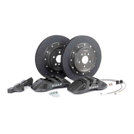 Dinan Front Big Brake Kit - 2015-2021 BMW M2/M3/M4 Front - 6-Piston - 395x34mm - Grey - F80/F82/F83/F87 (Copy)
