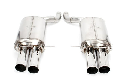 Dinan Free Flow Axle-Back Exhaust - 2006-2010 BMW M5 Stainless Steel - Polished Tips - E60