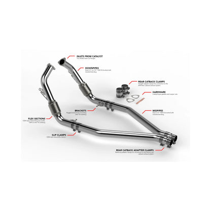 APR Midpipe Exhaust System - SQ5 (B9)