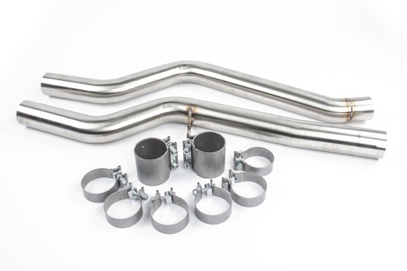 Dinan Free Flow Axle-Back Exhaust - 2020-2024 BMW M340i/M440i Stainless Steel - Polished Tips - G20 / G22 / G23 / G26
