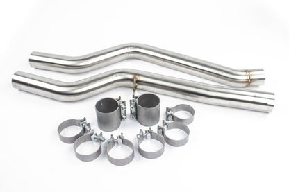 Dinan Free Flow Axle-Back Exhaust - 2020-2024 BMW M340i/M440i Stainless Steel - Polished Tips - G20 / G22 / G23 / G26