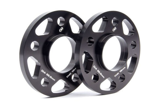 Dinan Spacers, 5x112 - 66.5mm CB - 15mm Thick Set of 2