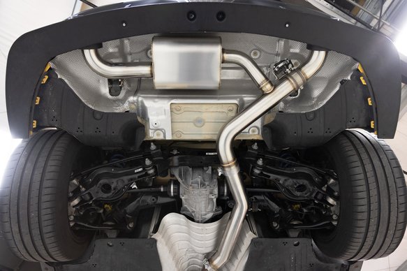 Dinan Valved Cat-Back Exhaust - 2020-2025 Toyota GR Supra 3.0 Stainless Steel - Polished Tips - A90/A91