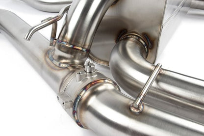 Dinan Free Flow Axle-Back Exhaust & X-Pipe - 2019-2021 BMW M2C Stainless Steel - Black Tips - F87