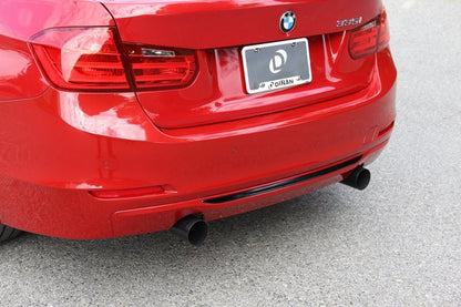 Dinan Free Flow Axle-Back Exhaust - 2012-2016 BMW 335i/435i Stainless Steel - Black Tips - F30/F32