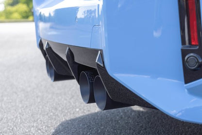 Dinan Valved Axle-Back Exhaust - 2023-2025 BMW M2 Stainless Steel - Black Tips - G87