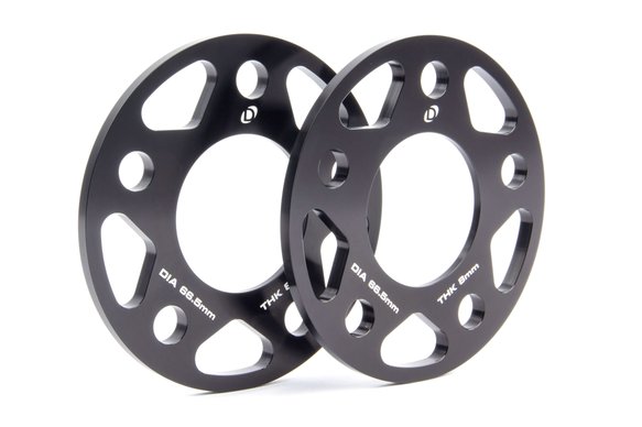 Dinan Spacers; 5x112 - 66.5mm CB - 8mm Thick Set of 2