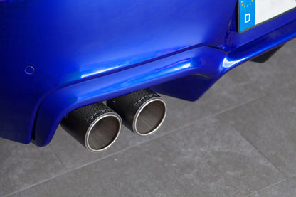BMW M5 (F10) - Valved Exhaust, Mid-Pipes + Carbon Tips (CES3)