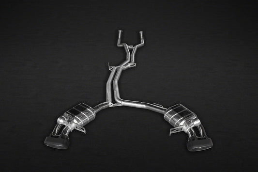 Porsche 95B Macan S/Turbo - Valved Exhaust w Mid Pipes + Ceramic Tips (CES3)