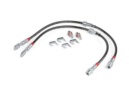 APR Braided Stainless Steel Brake Lines (Set of 2) - Front
