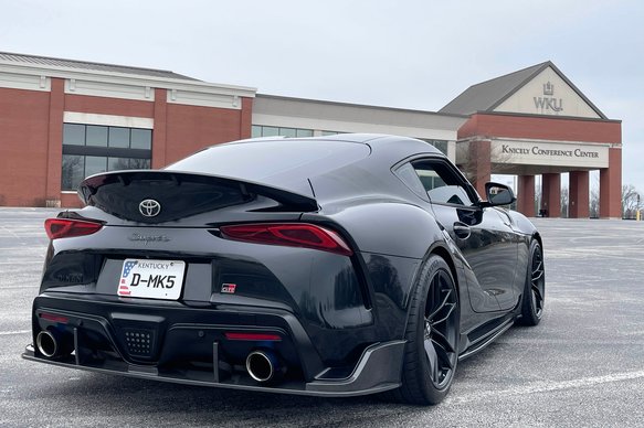 Dinan Rear Deck Spoiler - 2020-2025 Toyota GR Supra Carbon Fiber - A90/A91