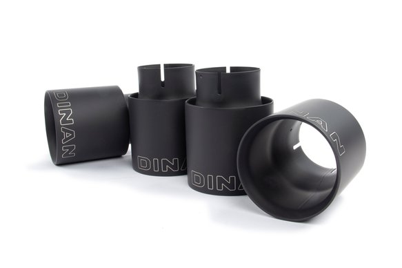 Dinan Free Flow Axle-Back Exhaust & X-Pipe - 2019-2021 BMW M2C Stainless Steel - Black Tips - F87