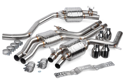 APR Catback Exhaust System (w/ Center Muffler) - S6/S7 (C7)