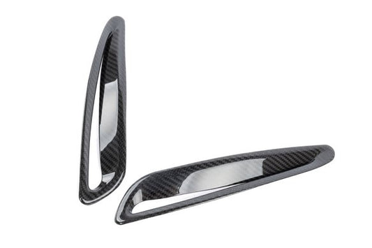 Dinan Side Hood Vent Covers - 2020-2025 Toyota GR Supra Carbon Fiber - A90/A91