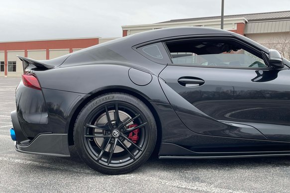 Dinan Rear Deck Spoiler - 2020-2025 Toyota GR Supra Carbon Fiber - A90/A91