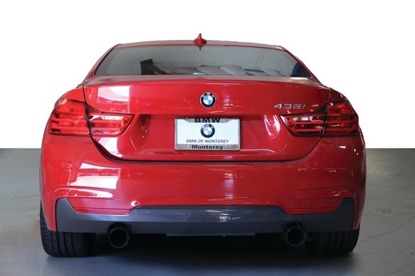 Dinan Free Flow Axle-Back Exhaust - 2014-2016 BMW 435i Stainless Steel - Polished Tips - F33/F36