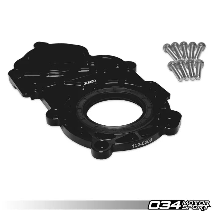 Billet Aluminum Front Main Seal, B8/B8.5/C7 Audi EA837 3.0T Supercharged Vehicles
