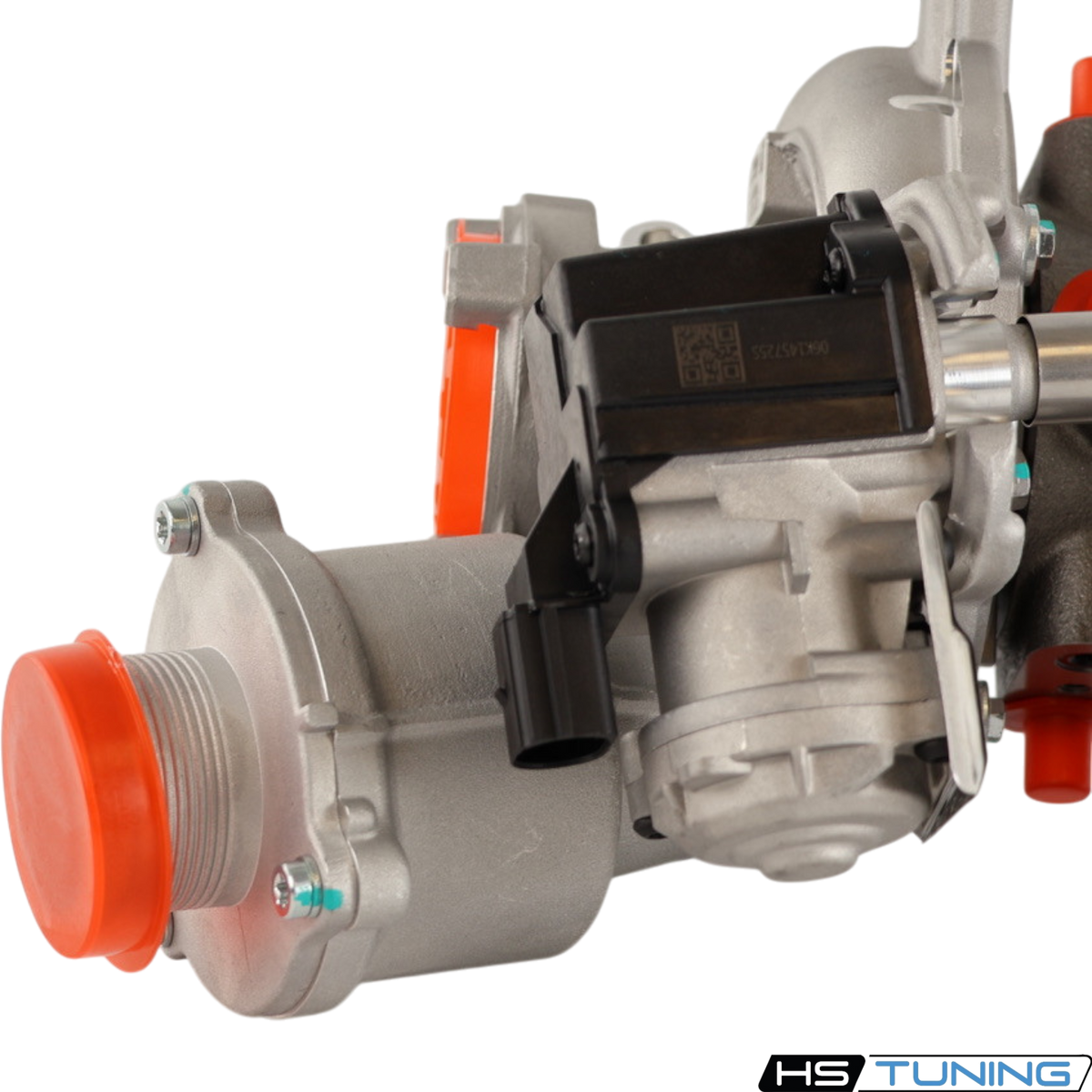 BMTS 40009785 turbocharger assembly with protective caps fitted to the ports