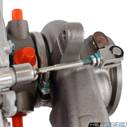 BMTS 40009785 wastegate actuator rod and mounting bracket detail