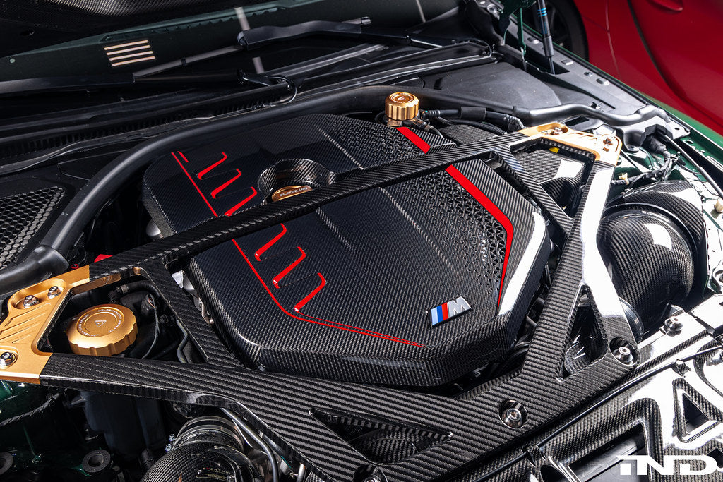 Karbonius G8X M2 / M3 / M4 S58 Black Carbon Engine Cover
