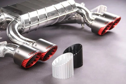 BMW M3/M4 (G8X) - Valved Exhaust, 200cell OPF, MidSilencer Spare + Wicrom Tips (OE Actuators)