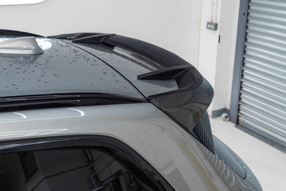 Bmw F97 Rear TREVORA BMW F97 X3M Carbon Rear Roof Spoiler – HS Tuning