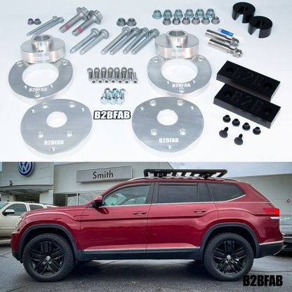 B2BFAB VW Atlas | Atlas Cross Sport 2018 to 2026 Basic Lift Kit Package