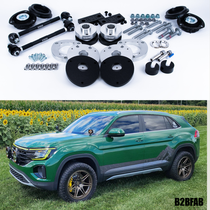 B2BFAB VW Atlas | Atlas Cross Sport 2018 to 2026 Complete 2" Lift Kit Package
