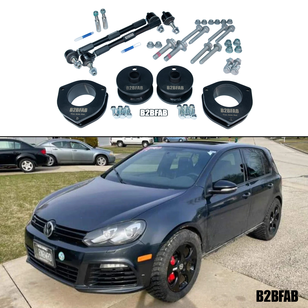 B2BFAB VW Mk5 R32 | Mk6 Golf R | Mk2 Audi TT | TT-S Complete Lift Kit Package