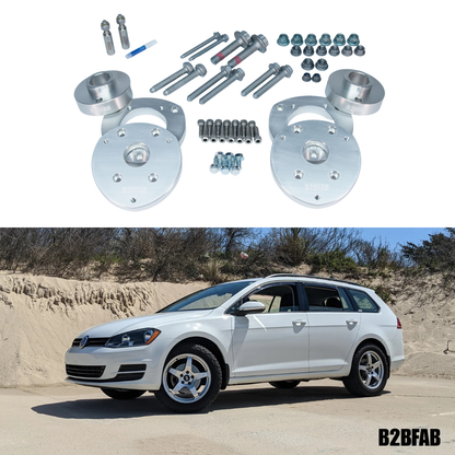 B2BFAB VW Golf | Sportwagen Mk7 Basic Lift Kit Package