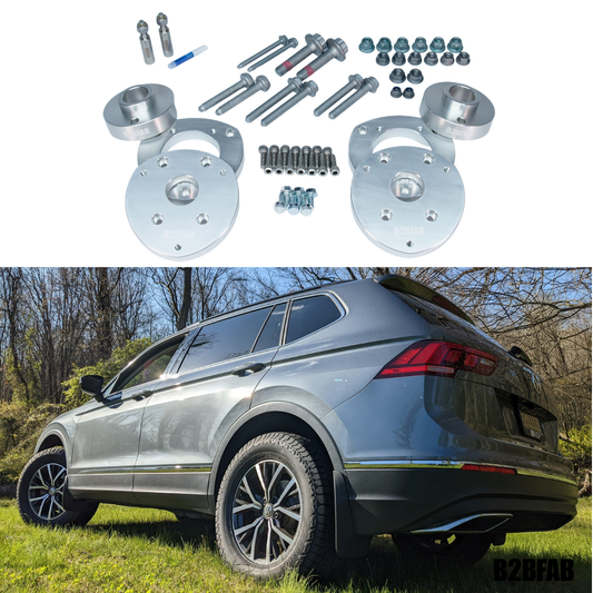B2BFAB VW Tiguan Mk2 2018 to 2024 Basic Lift Kit Package