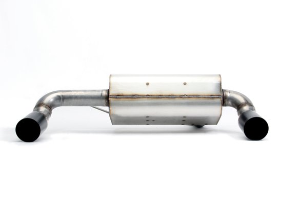 Dinan Free Flow Axle-Back Exhaust - 2016-2020 BMW 340i/440i Stainless Steel - Black Tips - F30/F32