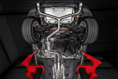 APR Catback Exhaust System Front Muffler - GTI/TRC (MK7/MK7.5)