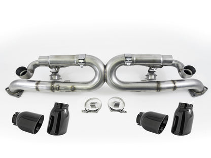 AWE Tuning Porsche 991 SwitchPath Exhaust for PSE Cars Diamond Black Tips