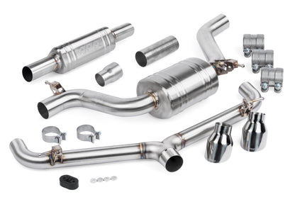 APR Catback Exhaust System (w/ Front Muffler) - GTI TRC (MK7.5)