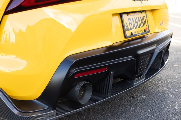 Dinan Valved Cat-Back Exhaust - 2020-2025 Toyota GR Supra 3.0 Stainless Steel - Polished Tips - A90/A91