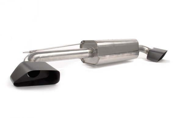 Dinan Free Flow Axle-Back Exhaust - 2017-2023 BMW 540i Stainless Steel - Black Tips - G30