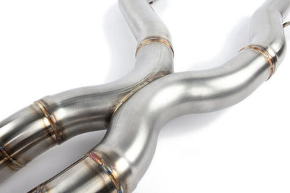 Dinan Free Flow Axle-Back Exhaust & X-Pipe - 2019-2021 BMW M2C Stainless Steel - Black Tips - F87