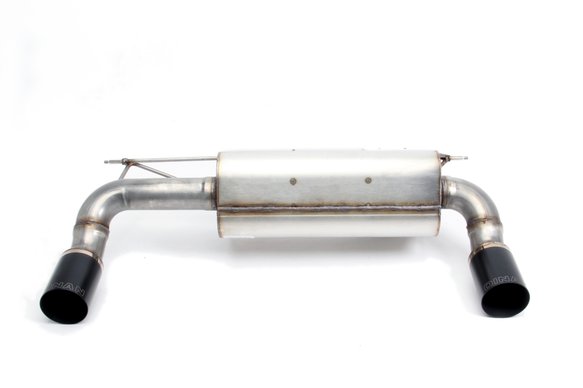 Dinan Free Flow Axle-Back Exhaust - 2016-2020 BMW 340i/440i Stainless Steel - Black Tips - F30/F32